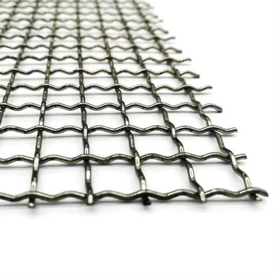 Hersteller'S Custom Langlebige Mangan Stahldraht Krempelt Drahtnetz für Kies Filter Bildschirme Plain Weave Schweißbildschirm
