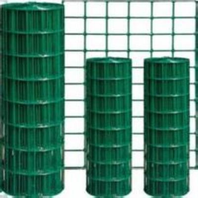 PVC-beschichtetes Stahldrahtgeflecht aus Edelstahlmaterial für Gartenzäune, Tierkäfige und den Schutz von Wohnumgebungen