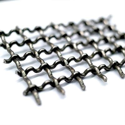 Gekrümmtes Drahtnetz 304 316 Edelstahl Quadratnetz Geschweißtes Drahtnetz Rollen Öffnung 1,3-50 mm
