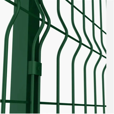 Garten Eisen Stahl Metall Zaun Panel Outdoor Pulver beschichtet 3D Draht Zaun Panel Zaun