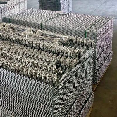 Maßgeschneiderte, gebogene, gestanzte, quadratische, 4 mm starke, verzinkte, geschweißte Gabionen-Drahtkastenkäfige