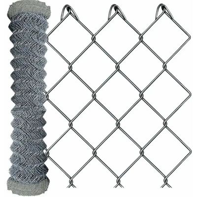 Hochwertige 6 Fuß 8FT 10FT PVC Kettenverbindung Zaun Preis Galvanisierter Zyklondrahtzaun Metallplatte für Garten im Freien