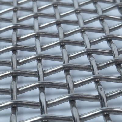Großhandel 65Mn Stahlcrimped Wire Mesh Screen Sand Gravel Mine Siebbrüster Hooked Vibrating Screen Mesh