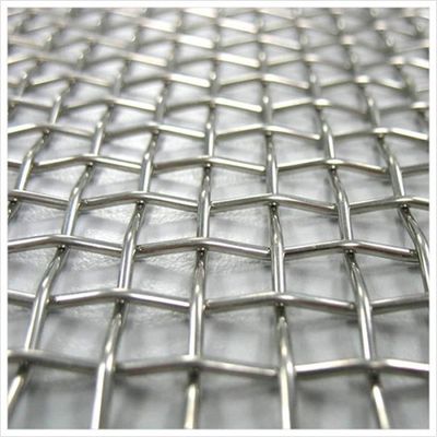 Architektonisches, dekoratives, schwarz beschichtetes, gekräuseltes Drahtgeflecht in 5-cm-Rolle mit 65-Minuten- und Edelstahltypen