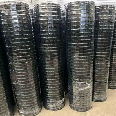 Außen Euro PVC-beschichtet geschweißtes Drahtnetz Roll Schwarz Grün Holland Farm Zaun für Biegen Schneiden Stahldrahtnetz