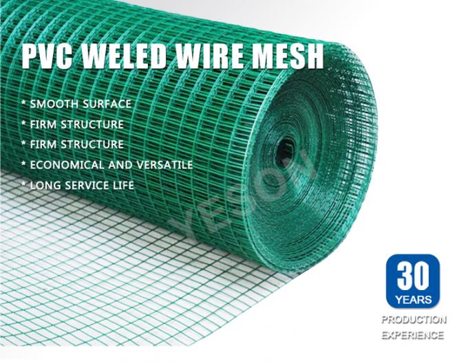 0.5mm-14mm Kunststoff PVC Schwei&szlig;drahtmasch Rollen Dauerhafte Haustier K&auml;fig Drahtmasch 0