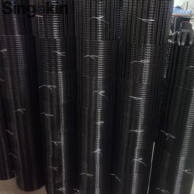 Schwarz PVC beschichtet Schwei&szlig;drahtzaun Quadrat 1/2 Galvanisiertes Schwei&szlig;drahtnetz in Rollen 3