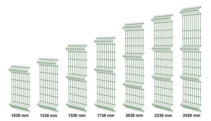 3d geschwungener Zaun / 6x6 Betonverst&auml;rkungsgeschwei&szlig;tes Drahtnetz / 3d geschwei&szlig;tes Drahtnetzzaun 0