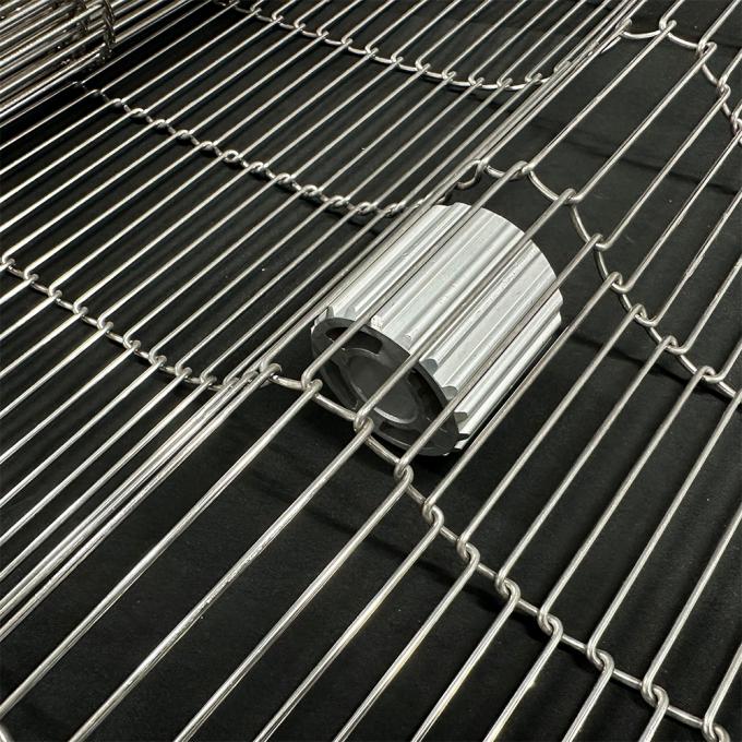 1.0mm-3.0mm Drahtfl&auml;chen-Flexf&ouml;rderband aus Edelstahl f&uuml;r die Industrie 0