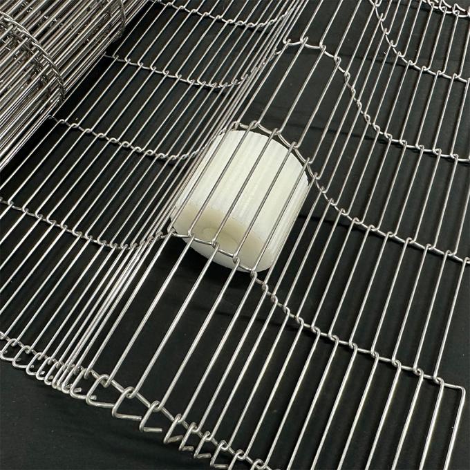 1.0mm-3.0mm Drahtfl&auml;chen-Flexf&ouml;rderband aus Edelstahl f&uuml;r die Industrie 1
