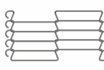 1.0mm-3.0mm Edelstahldrahtnetzf&ouml;rderband f&uuml;r Ofen 2