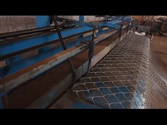 50ft Länge Diamantzaun Drahtnetz Galvanisierte Kettenverbindung Zaun Roll